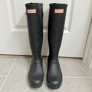 Black Women’s Hunter Boot Original EUC